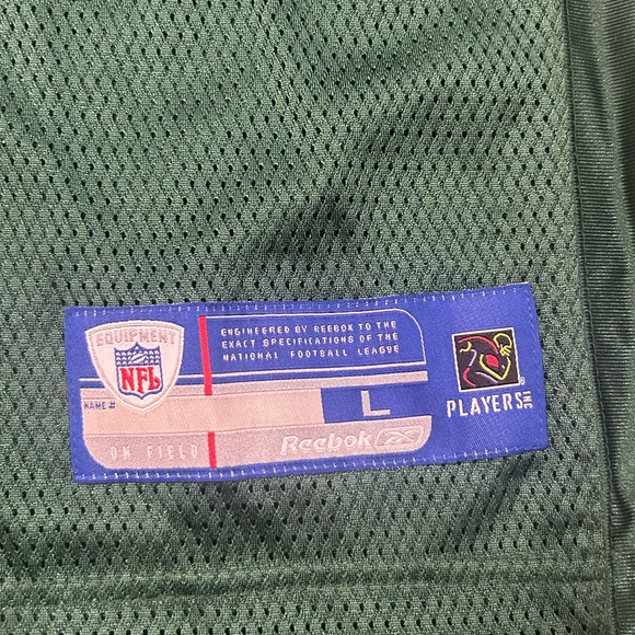 Reebok Brett Favre Authentic NFL On Field Equipment Football Jersey Large #4 - Picture 7 of 9